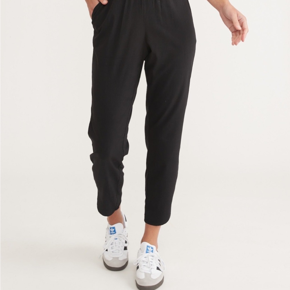 Marine Layer Allison Pant XS in black